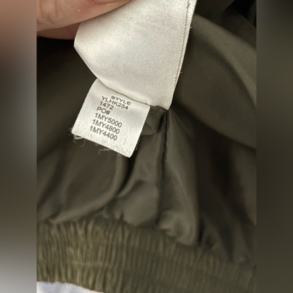 {Lucky Brand} army green puffer jacket women's size M - Picture 7 of 9